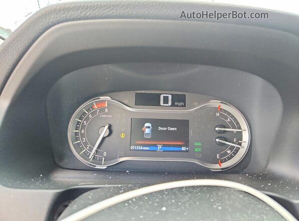 5FPYK3F74KB011307 2019 HONDA RIDGELINE Silver Instrument cluster view