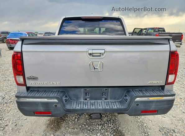 5FPYK3F74KB011307 2019 HONDA RIDGELINE Silver Rear view