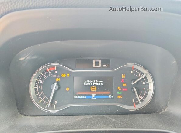 5FPYK3F74KB020511 2019 HONDA RIDGELINE Серебряный Вид щитка приборов