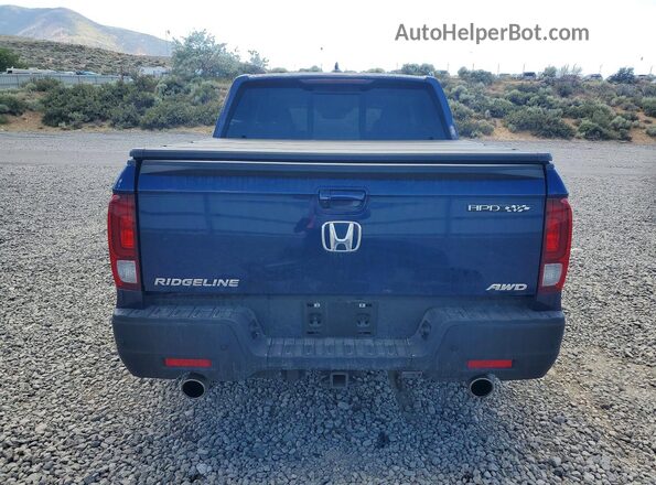 5FPYK3F74PB002811 2023 HONDA RIDGELINE Blue Widok z tyłu