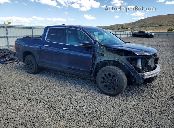 5FPYK3F74PB002811 2023 HONDA RIDGELINE Blue Przód prawy
