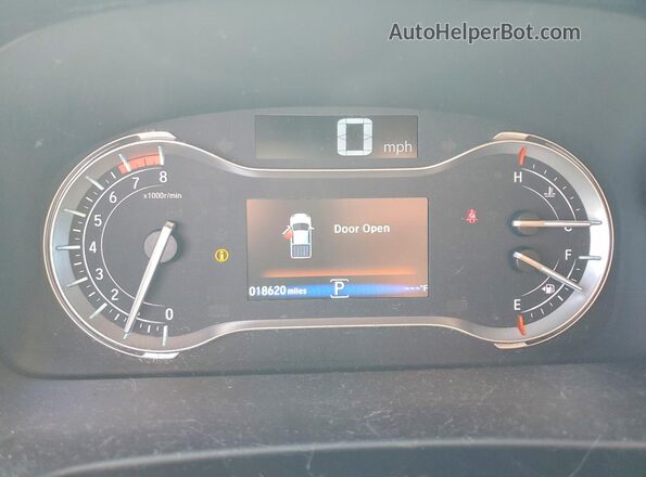 5FPYK3F74PB002811 2023 HONDA RIDGELINE Blue Widok zestawu wskaźników