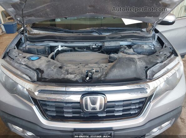 5FPYK3F75KB016175 2019 HONDA RIDGELINE Gray Հետևի տեսք