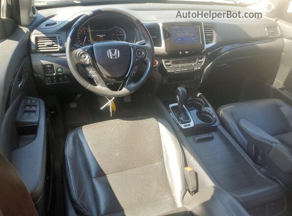 5FPYK3F76JB001599 2018 HONDA RIDGELINE Silver Вид панелі приладів