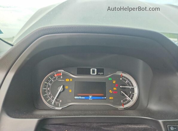 5FPYK3F76LB004960 2020 HONDA RIDGELINE Gray Vista del cuadro de instrumentos