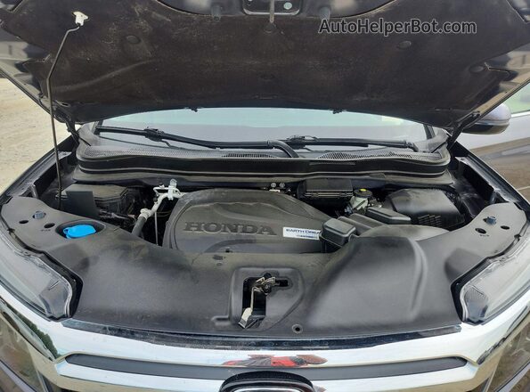 5FPYK3F76LB004960 2020 HONDA RIDGELINE Gray Vista interior trasera