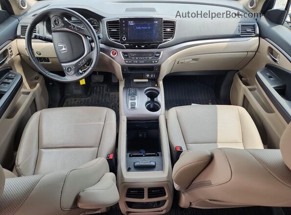 5FPYK3F76PB017522 2023 HONDA RIDGELINE Белый Вид панели приборов