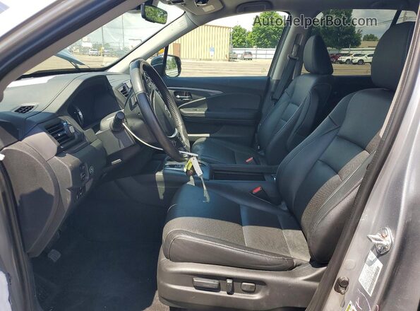 5FPYK3F76PB048141 2023 HONDA RIDGELINE Silver Vista interior delantera