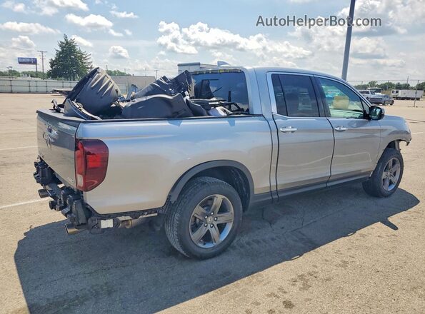 5FPYK3F76PB048141 2023 HONDA RIDGELINE Silver Trasero derecho