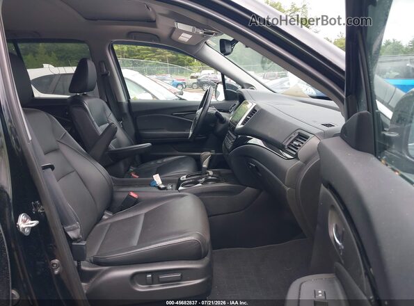 5FPYK3F77KB009664 2019 HONDA RIDGELINE Black წინა სალონის ხედი