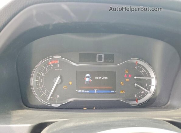 5FPYK3F77KB019689 2019 HONDA RIDGELINE Silver Widok zestawu wskaźników
