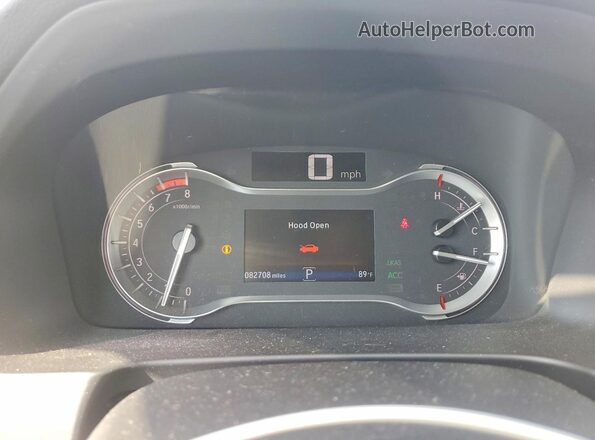 5FPYK3F77MB020683 2021 HONDA RIDGELINE Gray Widok zestawu wskaźników