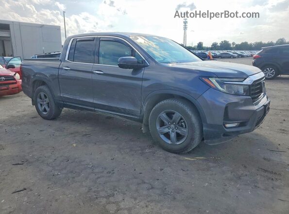 5FPYK3F77MB020683 2021 HONDA RIDGELINE Gray Przód prawy