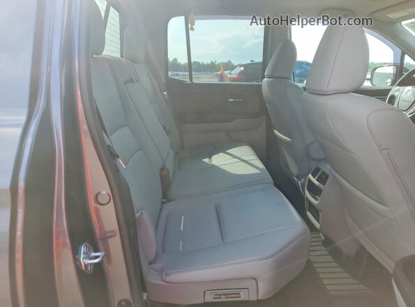 5FPYK3F77MB020683 2021 HONDA RIDGELINE Gray Widok tylnych siedzeń