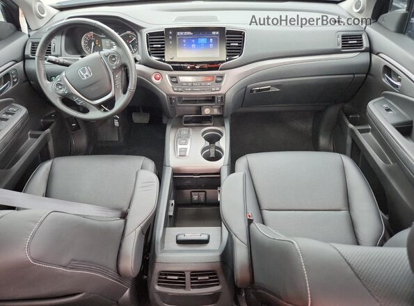 5FPYK3F77PB005136 2023 HONDA RIDGELINE Gray Առջևի վահանակի տեսք