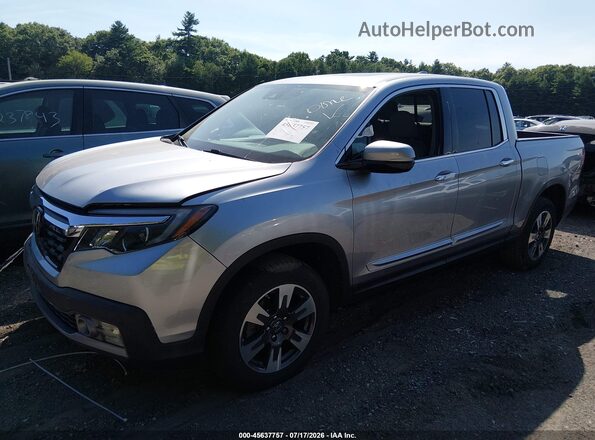 5FPYK3F78HB002098 2017 HONDA RIDGELINE Silver წინა მარცხენა ხედი სამი მეოთხედიდან