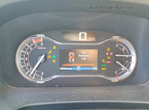 5FPYK3F78JB009638 2018 HONDA RIDGELINE Gray Widok zestawu wskaźników