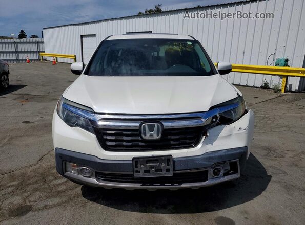 5FPYK3F78KB001766 2019 HONDA RIDGELINE White Դիմացի տեսք