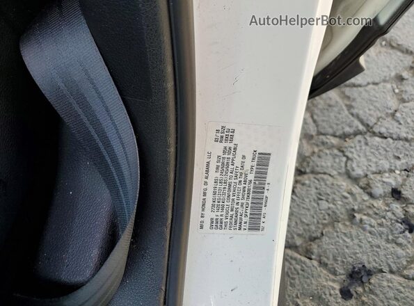 5FPYK3F78KB001766 2019 HONDA RIDGELINE White Շարժիչի բաժամունքի տեսք