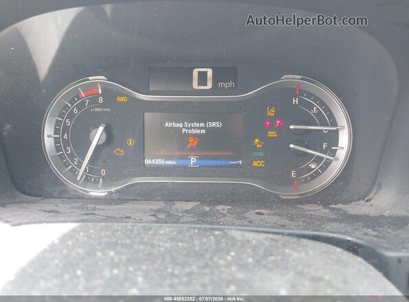 5FPYK3F78KB030247 2019 HONDA RIDGELINE Black Vista de los asientos traseros