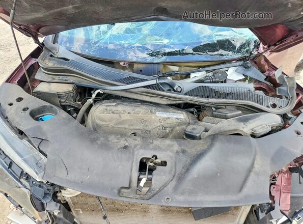 5FPYK3F78KB036873 2019 HONDA RIDGELINE Maroon Rear interior view