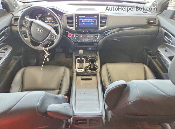 5FPYK3F79HB016785 2017 HONDA RIDGELINE Silver წინა პანელის ხედი