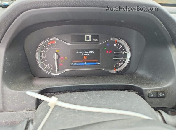 5FPYK3F79JB017294 2018 HONDA RIDGELINE White Widok zestawu wskaźników