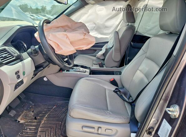 5FPYK3F79LB017900 2020 HONDA RIDGELINE Charcoal Widok wnętrza z przodu