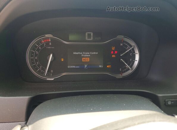5FPYK3F79MB017767 2021 HONDA RIDGELINE White Widok zestawu wskaźników