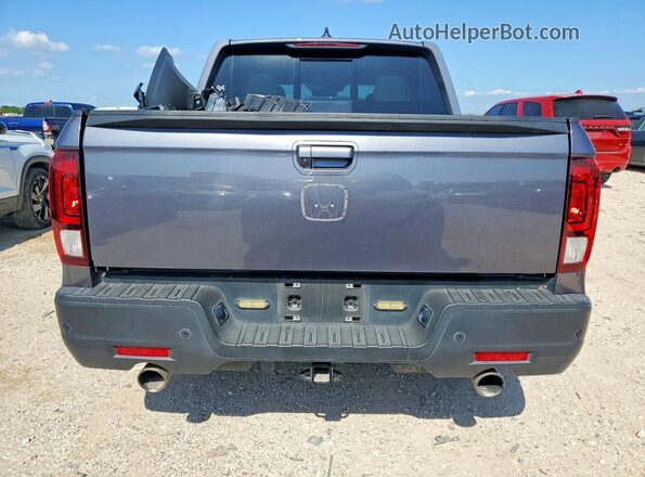 5FPYK3F79NB009430 2022 HONDA RIDGELINE Gray Rear view