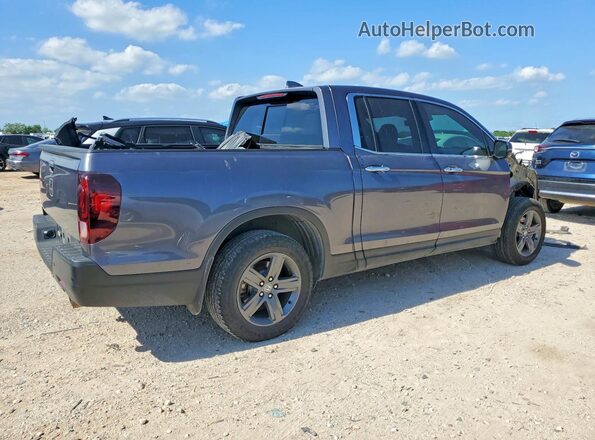 5FPYK3F79NB009430 2022 HONDA RIDGELINE Gray Rear right