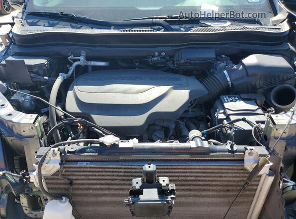 5FPYK3F79NB009430 2022 HONDA RIDGELINE Gray Rear interior view