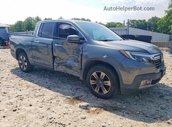 5FPYK3F7XHB012602 2017 HONDA RIDGELINE Gray Front right