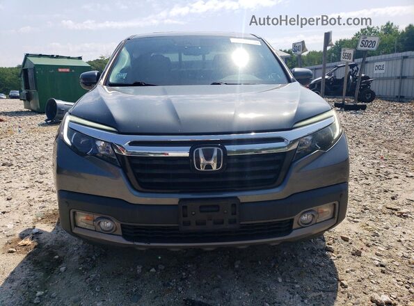 5FPYK3F7XHB012602 2017 HONDA RIDGELINE Gray Front view