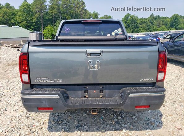 5FPYK3F7XHB012602 2017 HONDA RIDGELINE Gray Rear view