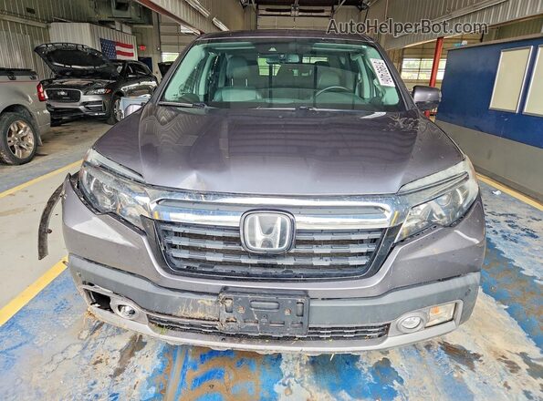 5FPYK3F7XKB035868 2019 HONDA RIDGELINE Gray Front view