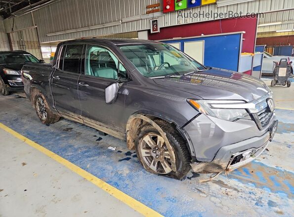5FPYK3F7XKB035868 2019 HONDA RIDGELINE Gray Front right