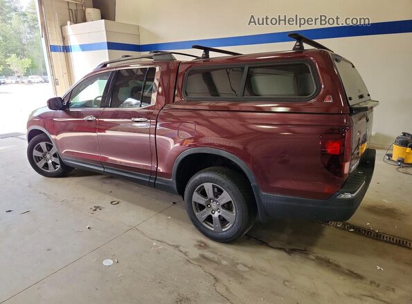 5FPYK3F7XLB003455 2020 HONDA RIDGELINE Burgundy უკანა მარცხენა