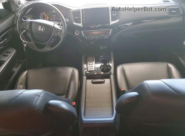 5FPYK3F7XLB009420 2020 HONDA RIDGELINE Black Առջևի վահանակի տեսք