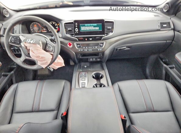 5FPYK3F7XSB043159 2025 HONDA RIDGELINE White Dashboard view