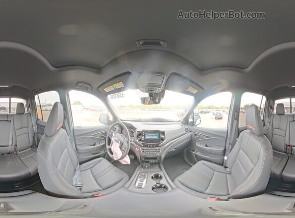 5FPYK3F7XSB043159 2025 HONDA RIDGELINE White 360 interior view