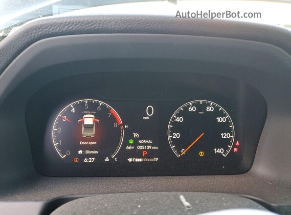 5FPYK3F80SB031045 2025 HONDA RIDGELINE Black Widok zestawu wskaźników