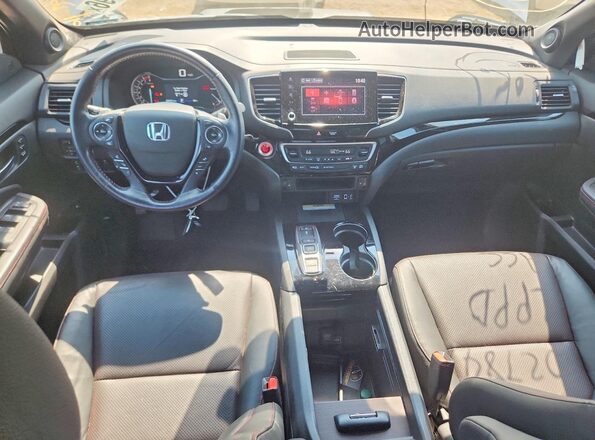 5FPYK3F81NB027848 2022 HONDA RIDGELINE Gray წინა პანელის ხედი