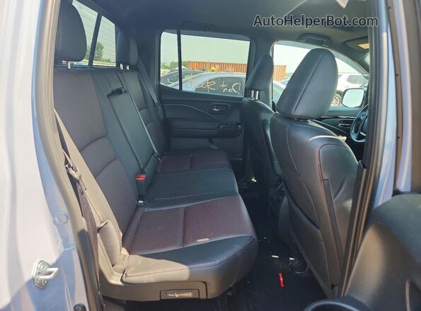 5FPYK3F81NB027848 2022 HONDA RIDGELINE Gray უკანა სავარძლების ხედი