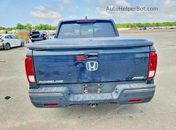5FPYK3F83HB038225 2017 HONDA RIDGELINE Black უკანა ხედი