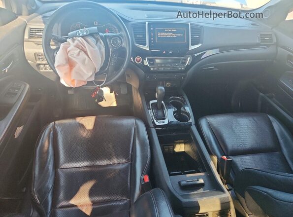 5FPYK3F83HB038225 2017 HONDA RIDGELINE Black წინა პანელის ხედი