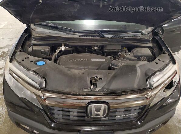 5FPYK3F83KB011050 2019 HONDA RIDGELINE Black Rear interior view