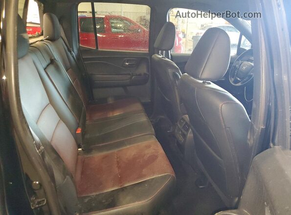 5FPYK3F83KB011050 2019 HONDA RIDGELINE Black Rear seats view
