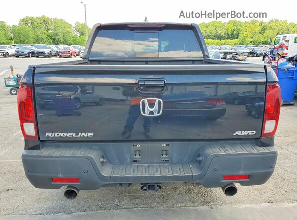 5FPYK3F83MB012458 2021 HONDA RIDGELINE Black Вид ззаду