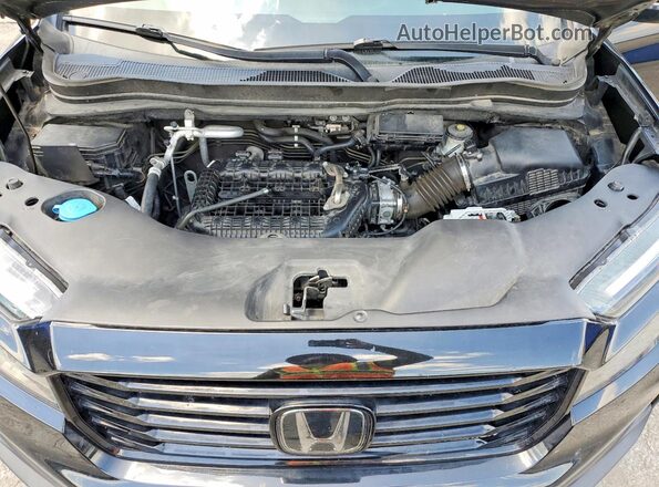 5FPYK3F83MB012458 2021 HONDA RIDGELINE Black Вид задньої частини салону